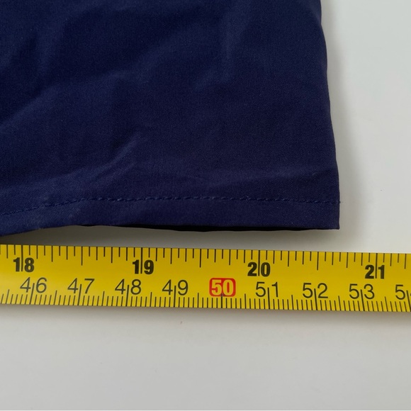 Halara Breezeful™ High Waisted Shirred Tie Wide Leg Flowy Pants XL Navy NWT - Picture 14 of 15